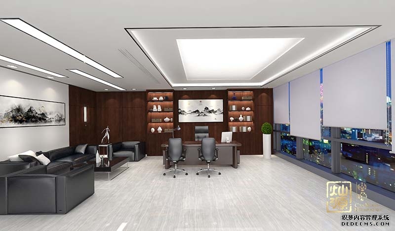 许家印昔日办公室内景曝光房间一个接着一个很奢华像迷宫一样